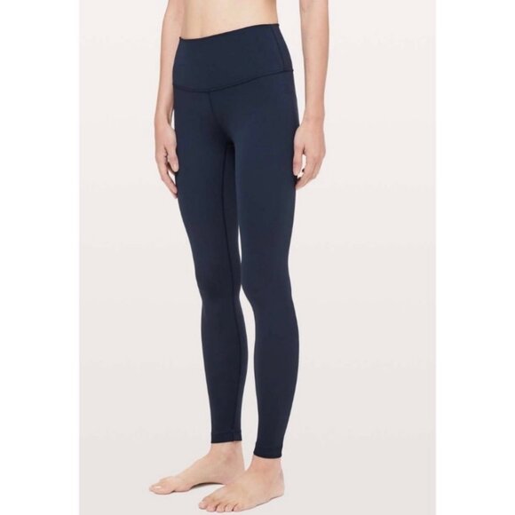 Lululemon Wunder Under Hi-Rise Tight Full-On Luxtreme 28" True Navy - Picture 1 of 12